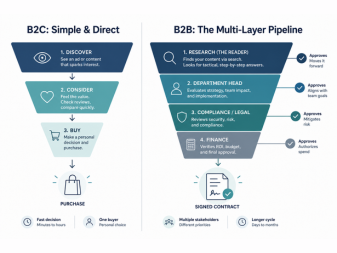 B2B vs B2C writing: what changes when you switch niches as a freelancer
