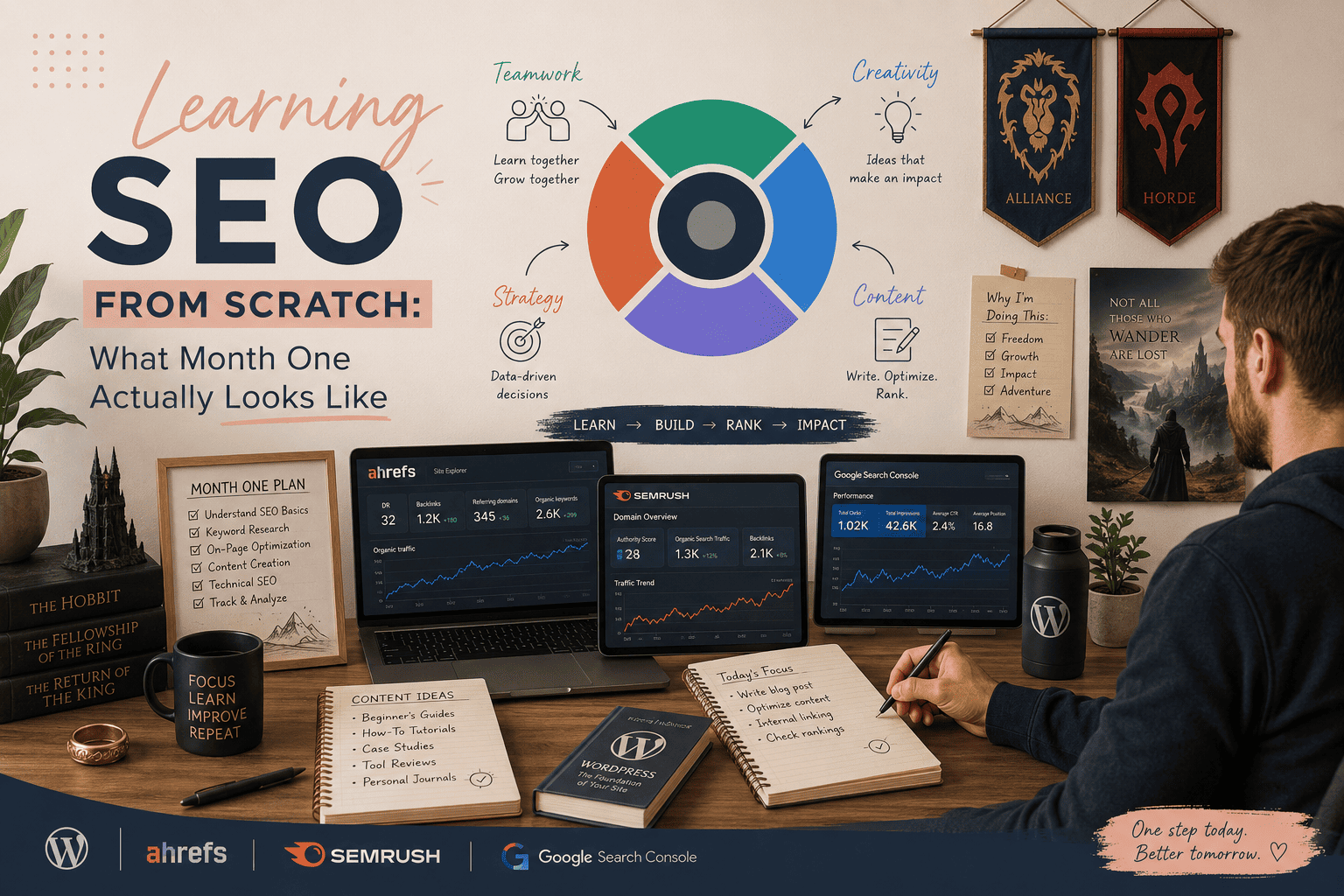 Learning SEO from Scratch: What Month One Actually Looks Like